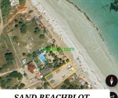 Beach plot for sale